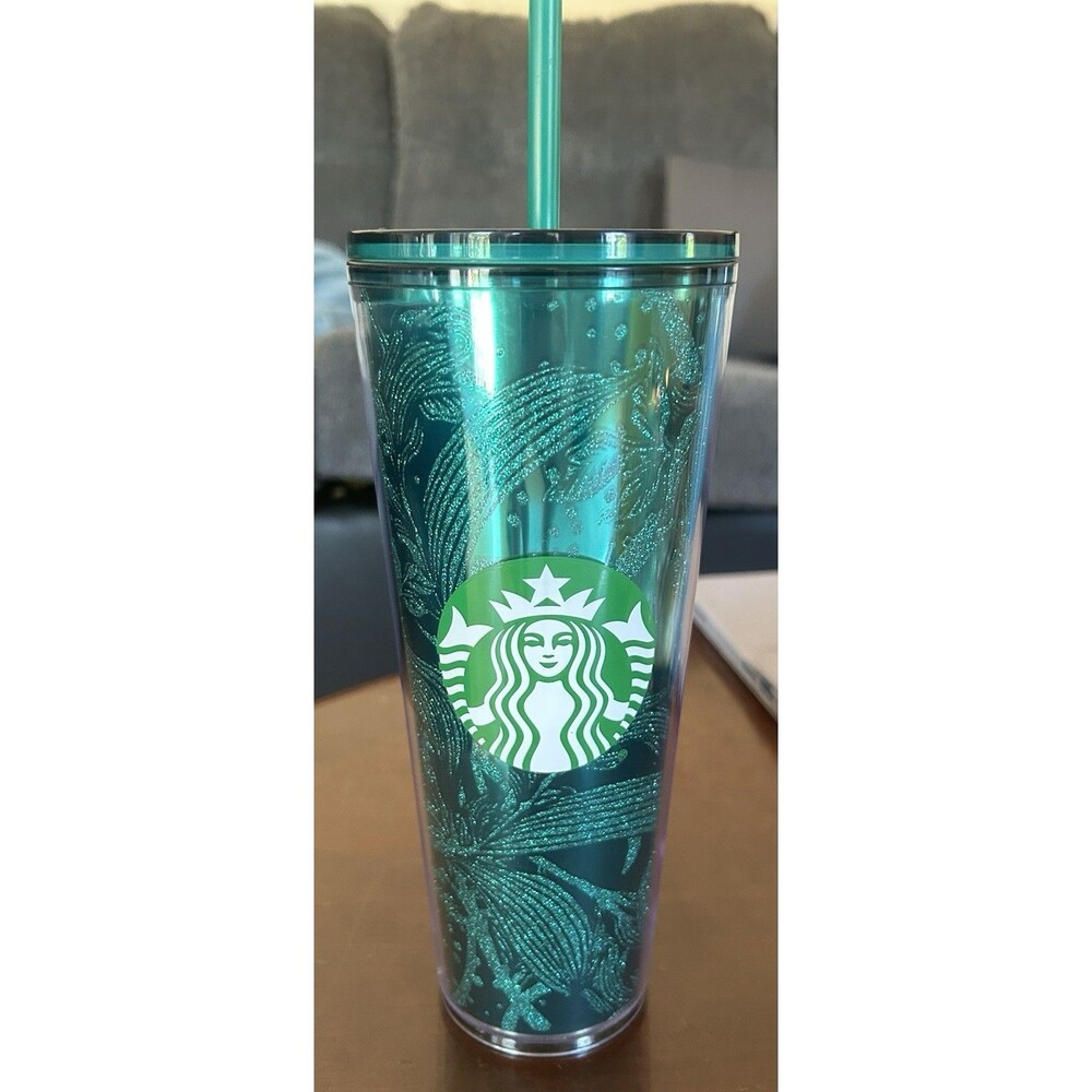 starbucks tumbler 2024/25 Glitter Swept Design Venti Limited Edition‎ Festive